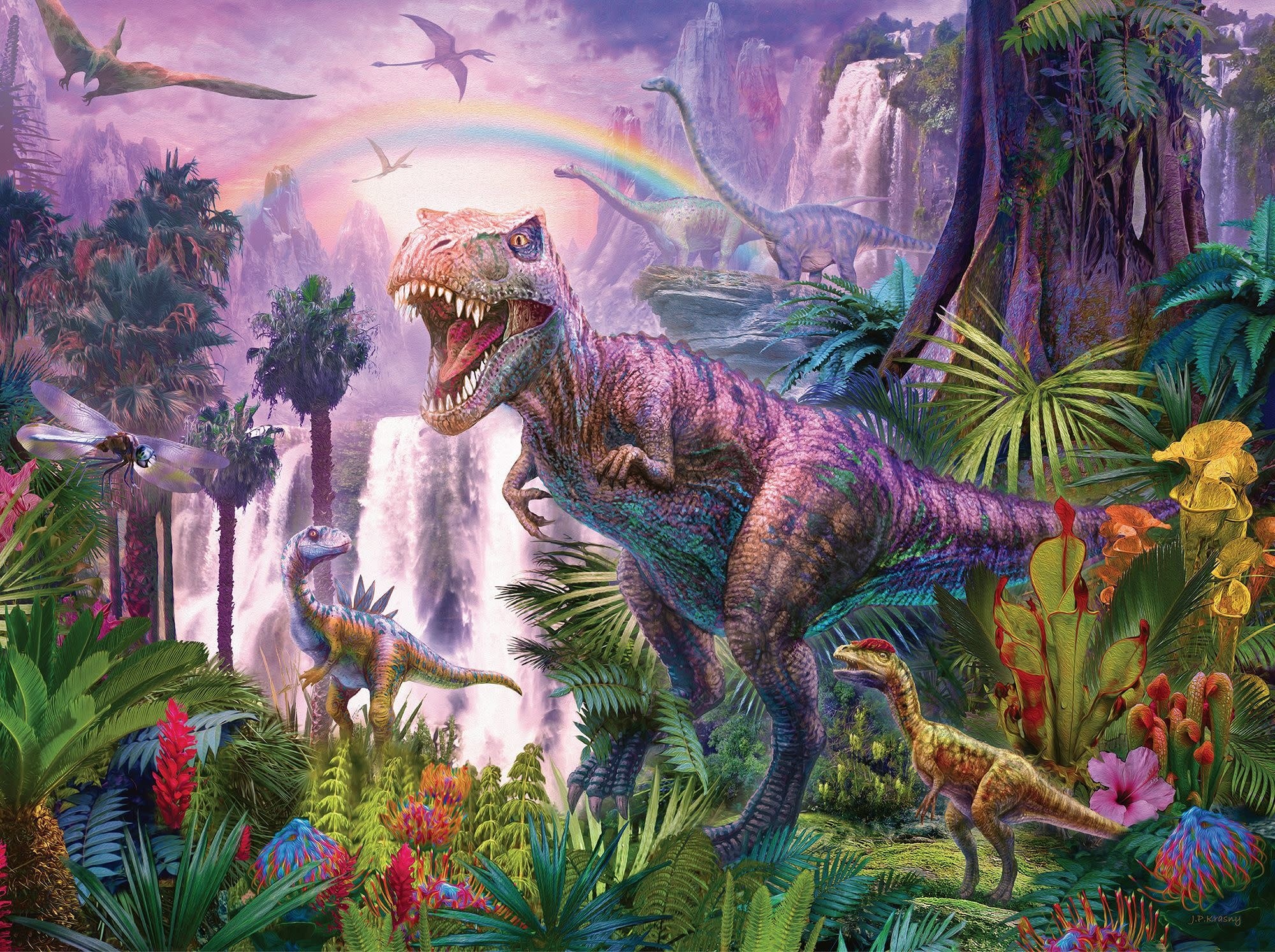 King of the Dinosaurs 200 pc Puzzle