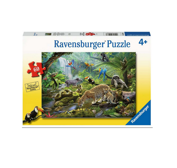 Rainforest Animals  60pc Puzzle