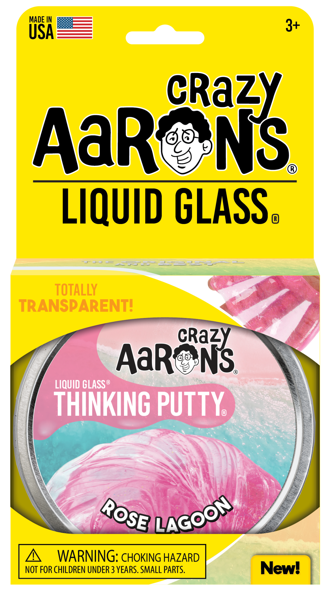 Liquid Glass Rose Lagoon Putty