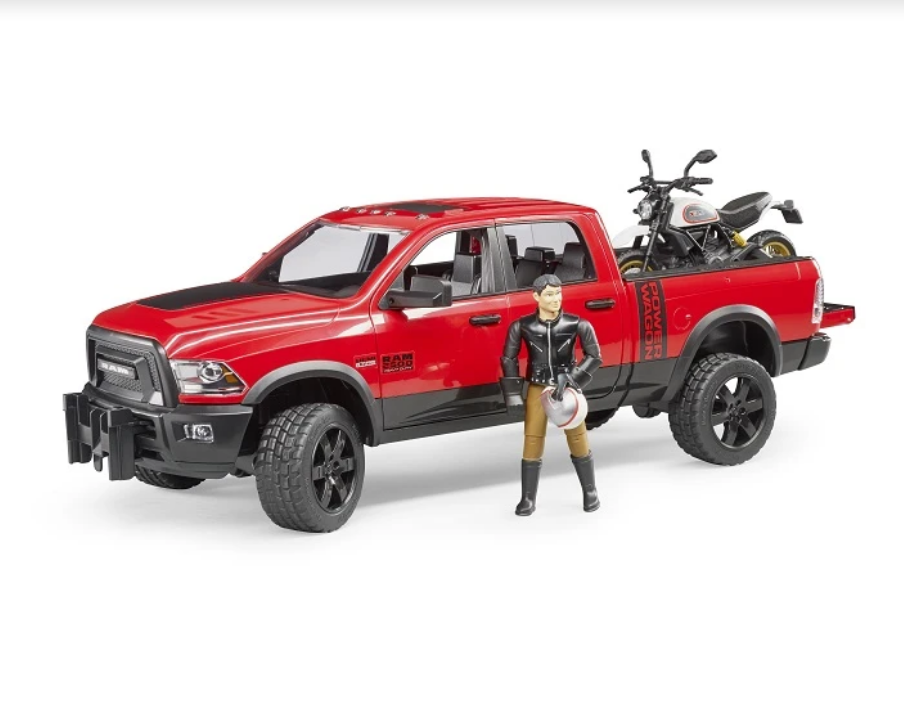 RAM 2500 Power Wagon w Scrampler Ducati Desert Sled