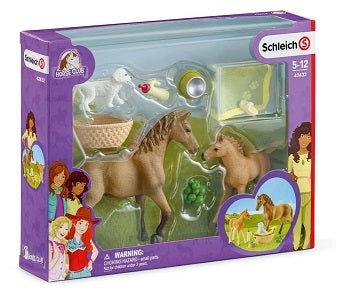 Horse Club Caring for Baby Animals Set