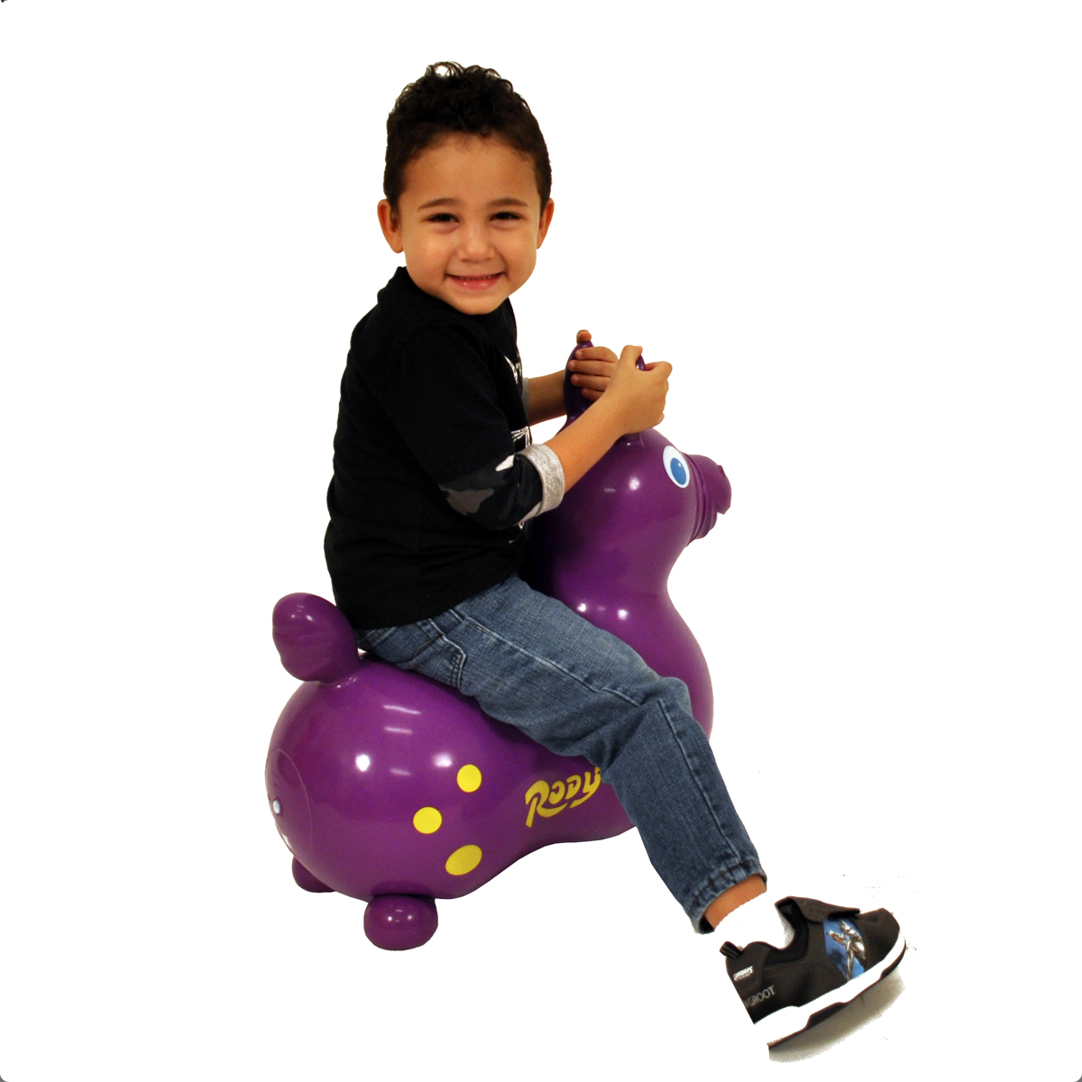 Purple Rody Horse with Pump