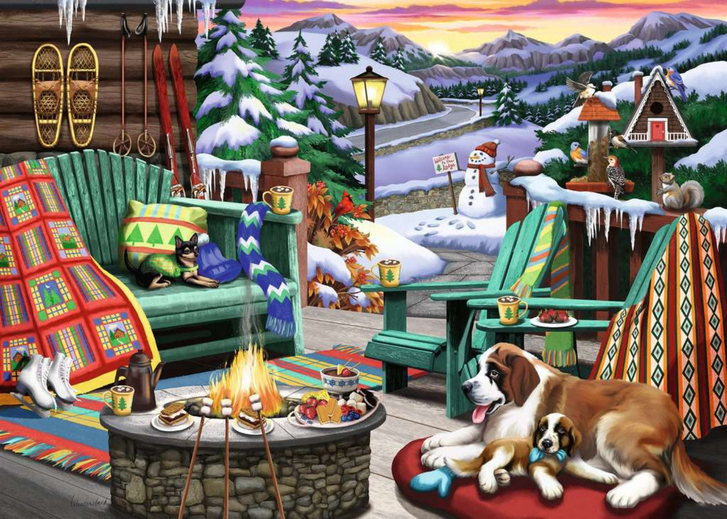 Apres All Day 500 pc Puzzle