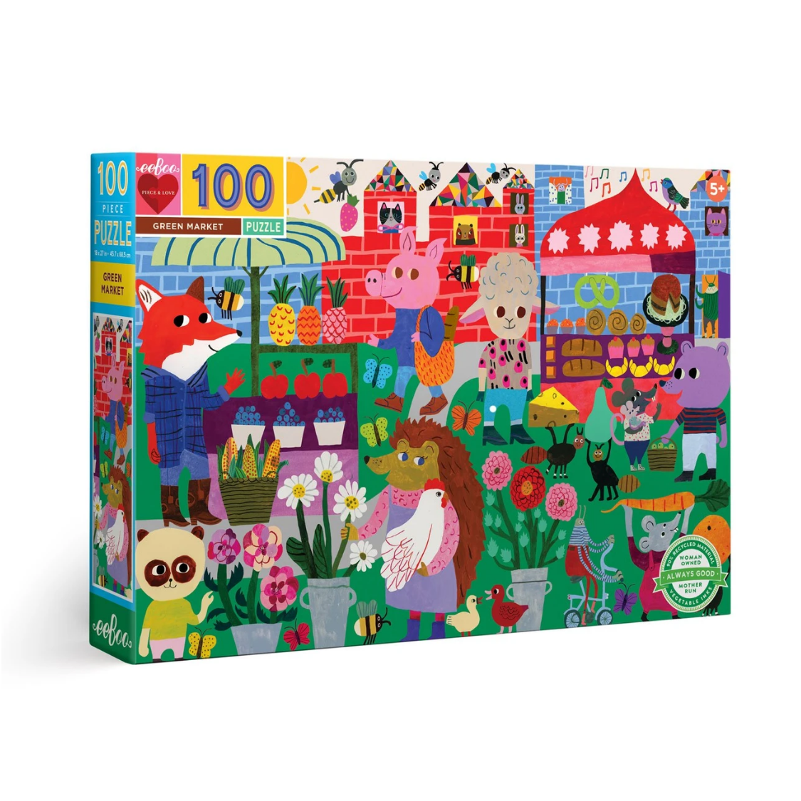 Green Market 100 Pc Puzzle