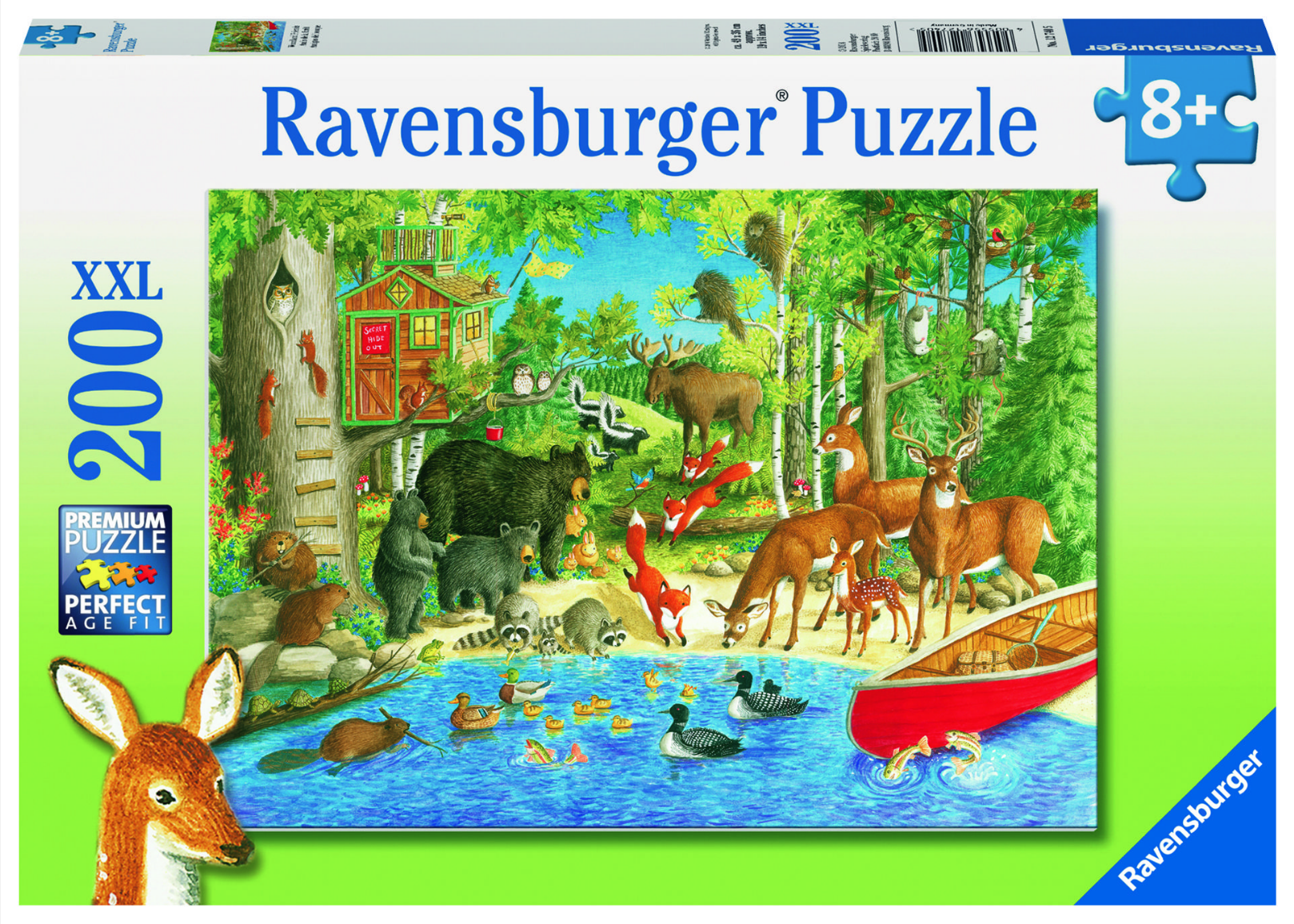Woodland Friends 200 pc Puzzle