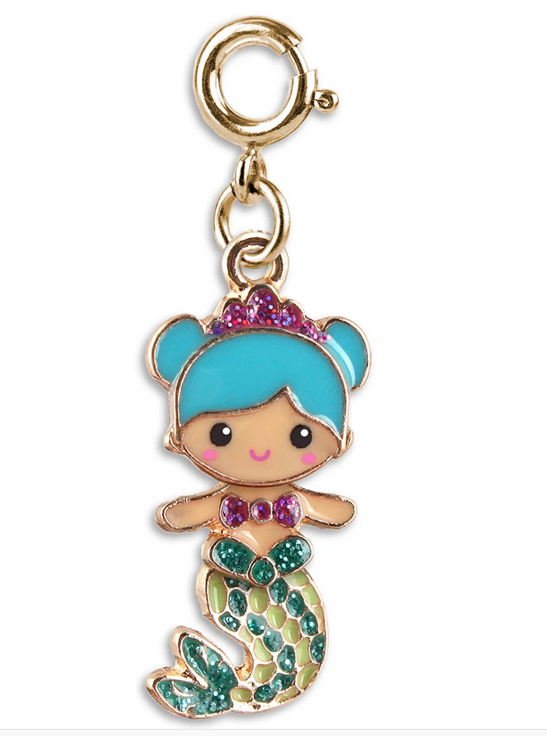 Gold Swivel Mermaid Charm