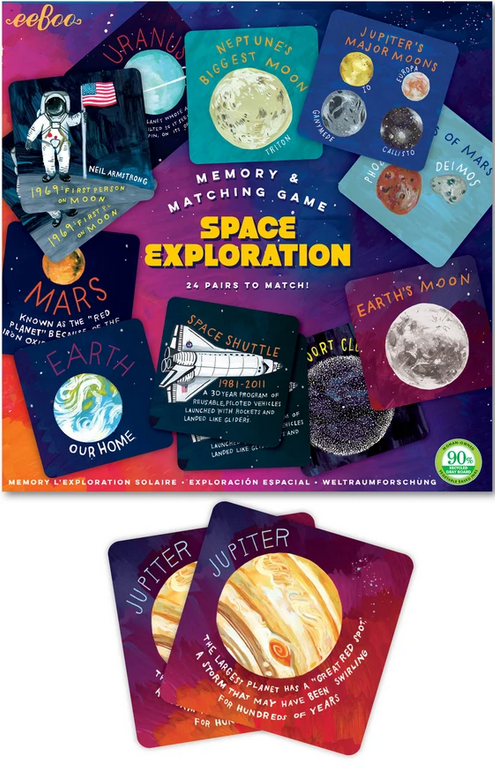 Space Exploration Memory Game