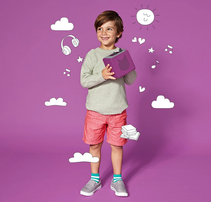 Purple Toniebox Starter Set with Playtime Songs